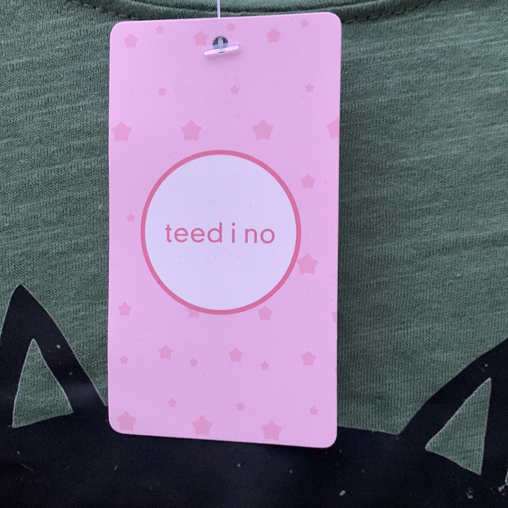 ❌SOLD❌NWT Zulily Halloween Cat T-shirt - Picture 5 of 5